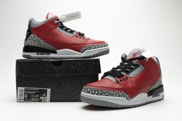 CK5692-600 Air Jordan 3 SE “Red Cement” - Image 3